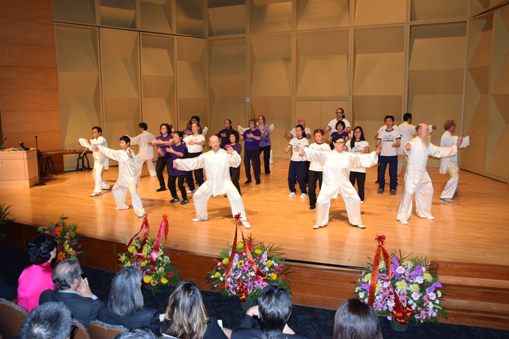 CWTA and UW Staff demonstrate Chen Taichi Silk Reeling